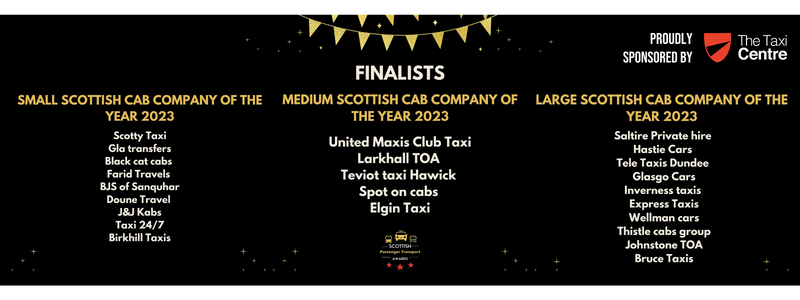 Scottish Passenger Transport Award Finalists